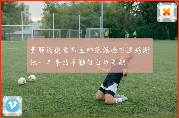 费耶诺德宣布主帅范佩西下课感谢他一年半的辛勤付出与贡献
